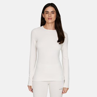 Womens Heavyweight Grid Fleece Crew